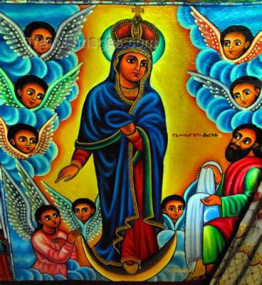 The 'Ethiopian Madonna' với Màu Sắc Sống Động và Biểu Cảm Thánh Thiện!